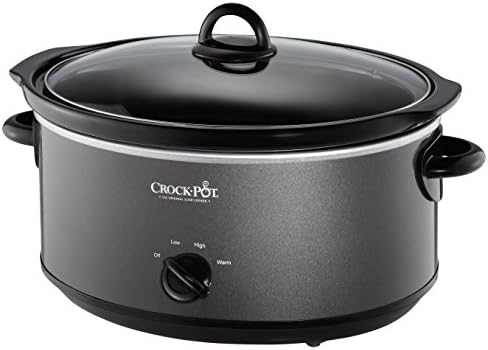 Crock-Pot 7 Quart Slow Cooker – Charcoal - Distinct Pick