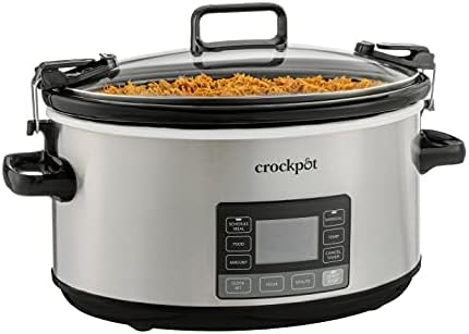 Crock-Pot 7 Quart Portable Programmable Slow Cooker with Timer - Distinct Pick