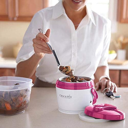 Crock-Pot Lunch Crock Portable Food Warmer 20oz – Pink