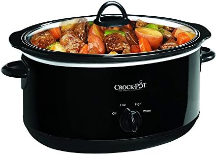 Crock-Pot 8 Quart Manual Slow Cooker – Black - Distinct Pick
