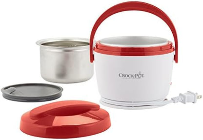 Crock-Pot Portable Lunch Food Warmer – Red - Distinct Pick
