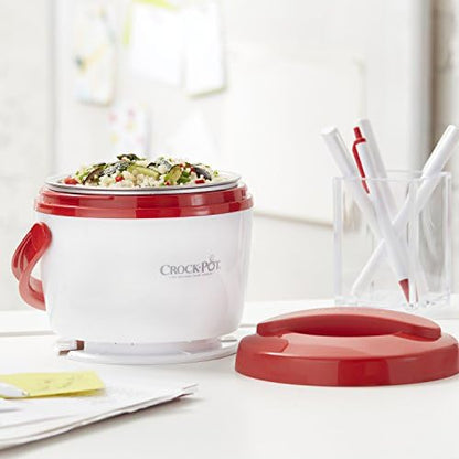 Crock-Pot Portable Lunch Food Warmer – Red - Distinct Pick