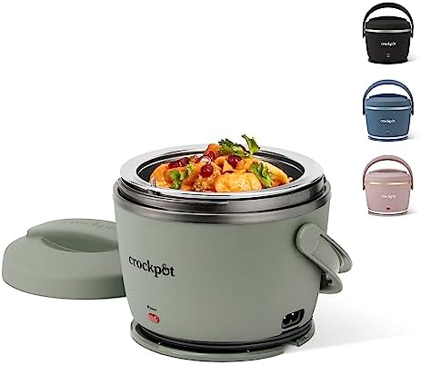 Crock-Pot Portable Electric Lunch Box Food Warmer – Green - Distinct Pick