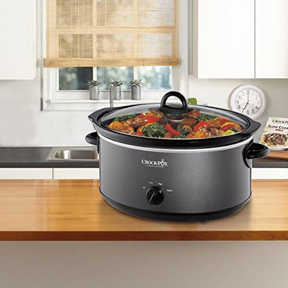 Crock-Pot 7 Quart Slow Cooker – Charcoal - Distinct Pick