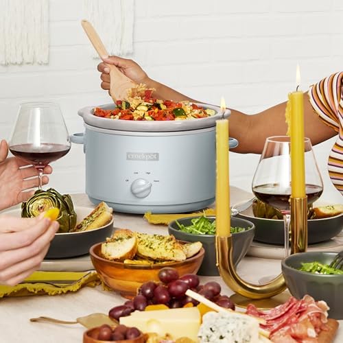 Crock-Pot 4.5 Quart Manual Slow Cooker – Macaroon Blue - Distinct Pick