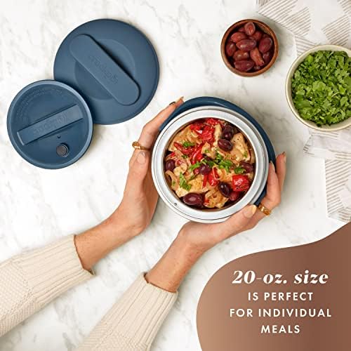 Crock-Pot Electric Lunch Box Food Warmer 20oz – Faded Blue