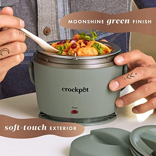 Crock-Pot Portable Electric Lunch Box Food Warmer – Green - Distinct Pick