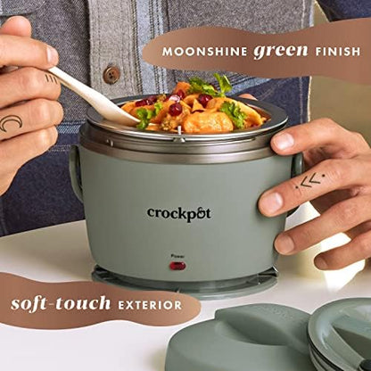 Crock-Pot Portable Electric Lunch Box Food Warmer – Green - Distinct Pick