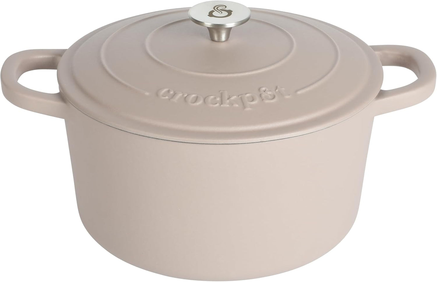 Crock-Pot 3 Quart Enameled Cast Iron Dutch Oven – Aqua